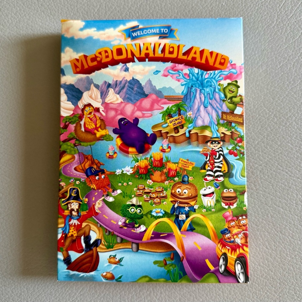 McDonaldLand #1 Grimace Fry Friends | 2025 McDonald's Adult Happy Meal Toy | NEW